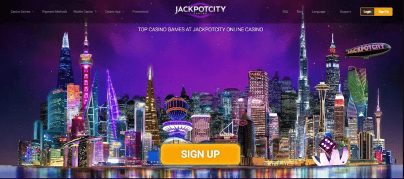 Jackpot City online casino schweiz